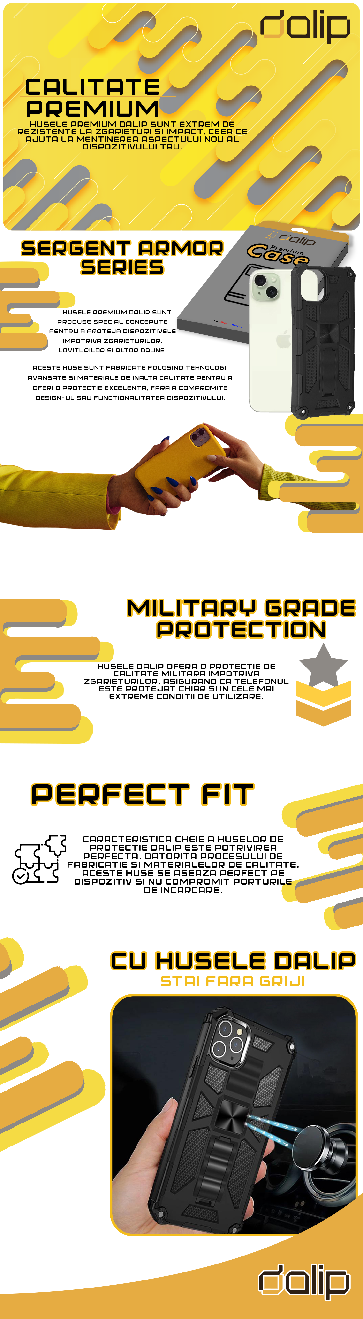 Husa silicon Rugged Armour Kevlar Clear Case Transparent Armor High Quality Cover Fusion Husa Samsung iPhone Oppo Oneplus Huawei Xiaomi Vivo Sony Xperia Galaxy protectie telefon inel magnet ring grip