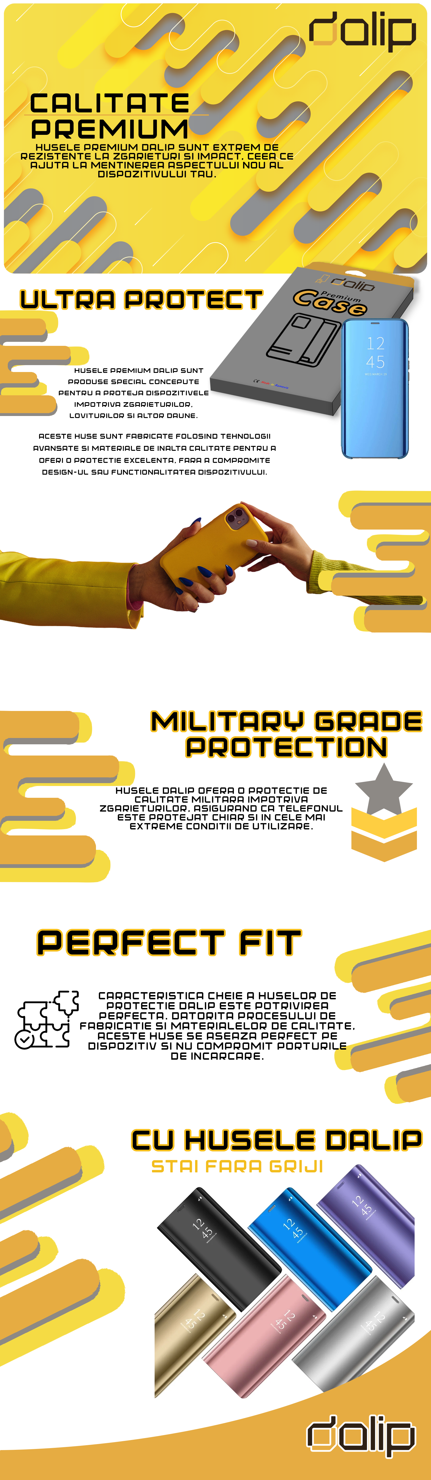 Carcasa Husa Clear View Clearview Samsung iPhone Huawei Xiaomi Oppo Oneplus Sony Xperia Vivo Redmi Honor Flip cover smart view 360