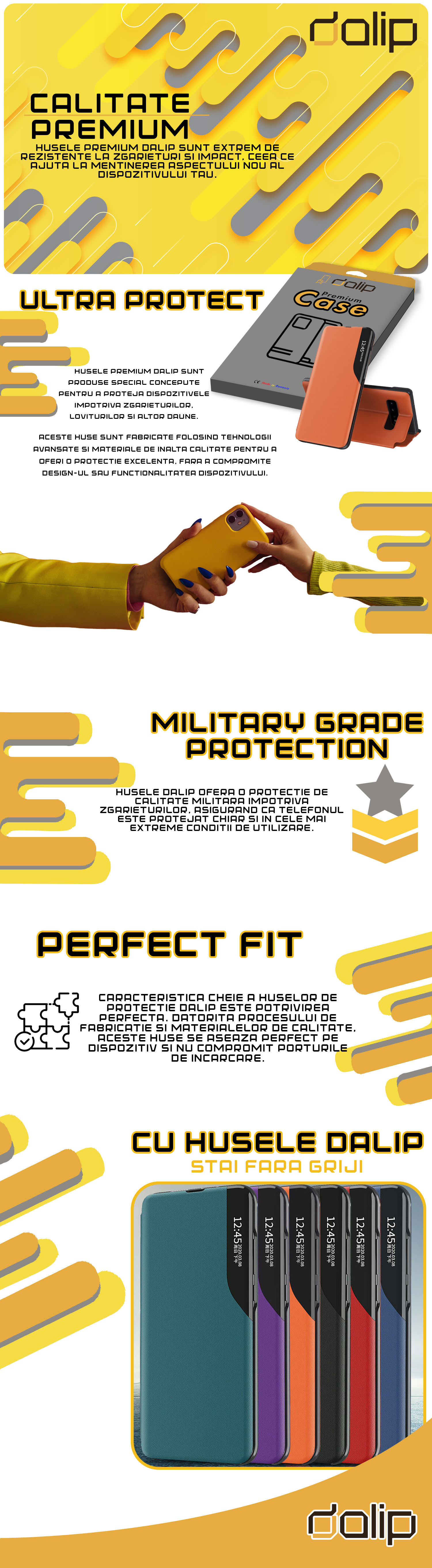 Carcasa Husa Smart Fold eFold Samsung iPhone Huawei Xiaomi Oppo Oneplus Sony Xperia Vivo Redmi Honor Flip cover smart view 360 