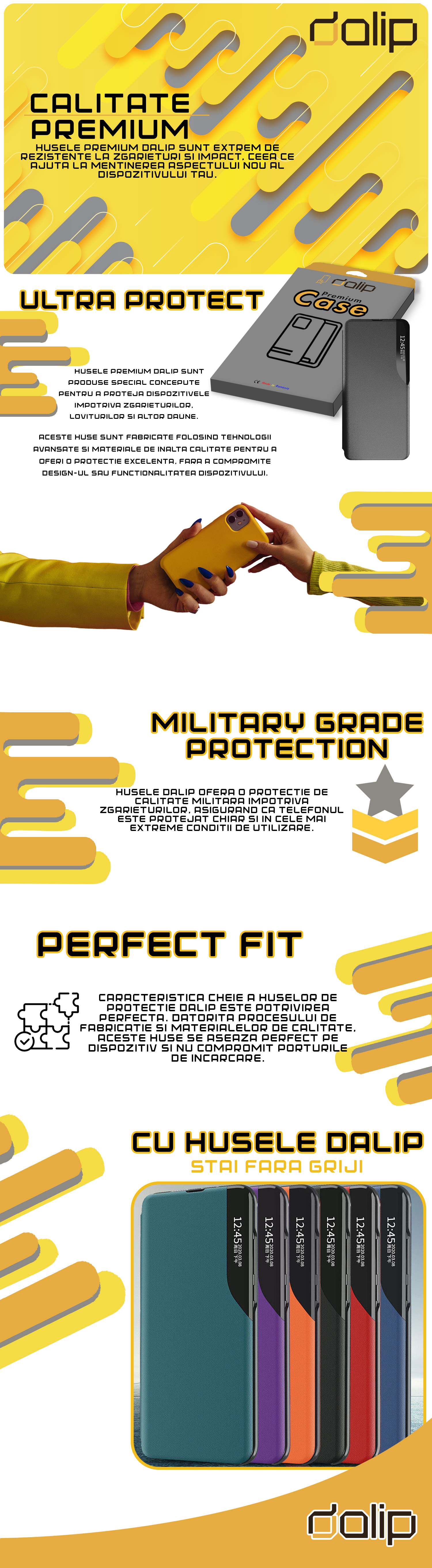 Carcasa Husa Smart Fold eFold Samsung iPhone Huawei Xiaomi Oppo Oneplus Sony Xperia Vivo Redmi Honor Flip cover smart view 360 